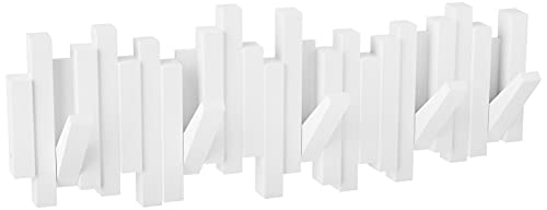 Umbra 318211-660 Perchero decorativo de pared Sticks, Blanco